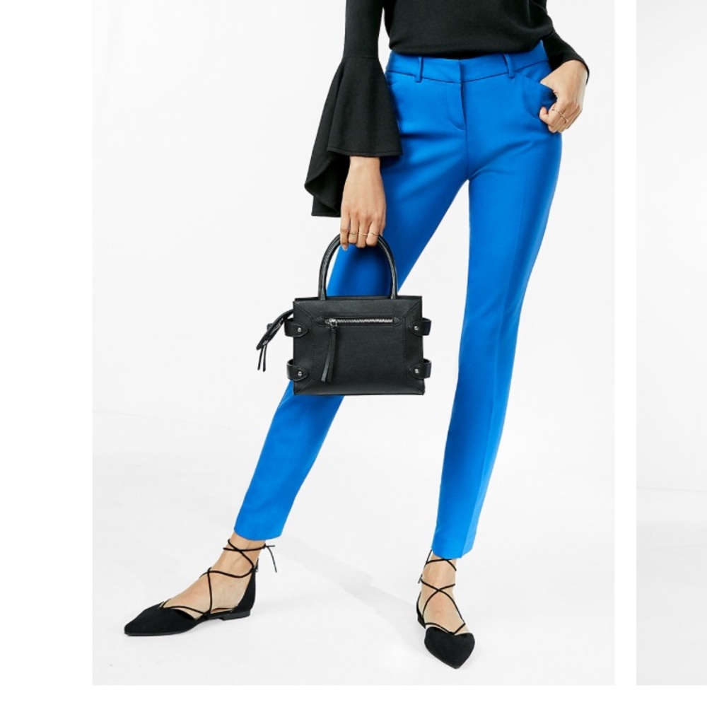 Low rise  ankle rise pants from Express